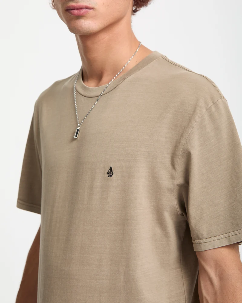 Solid Stone T-Shirt - Brindle