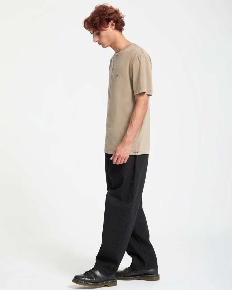 Solid Stone T-Shirt - Brindle
