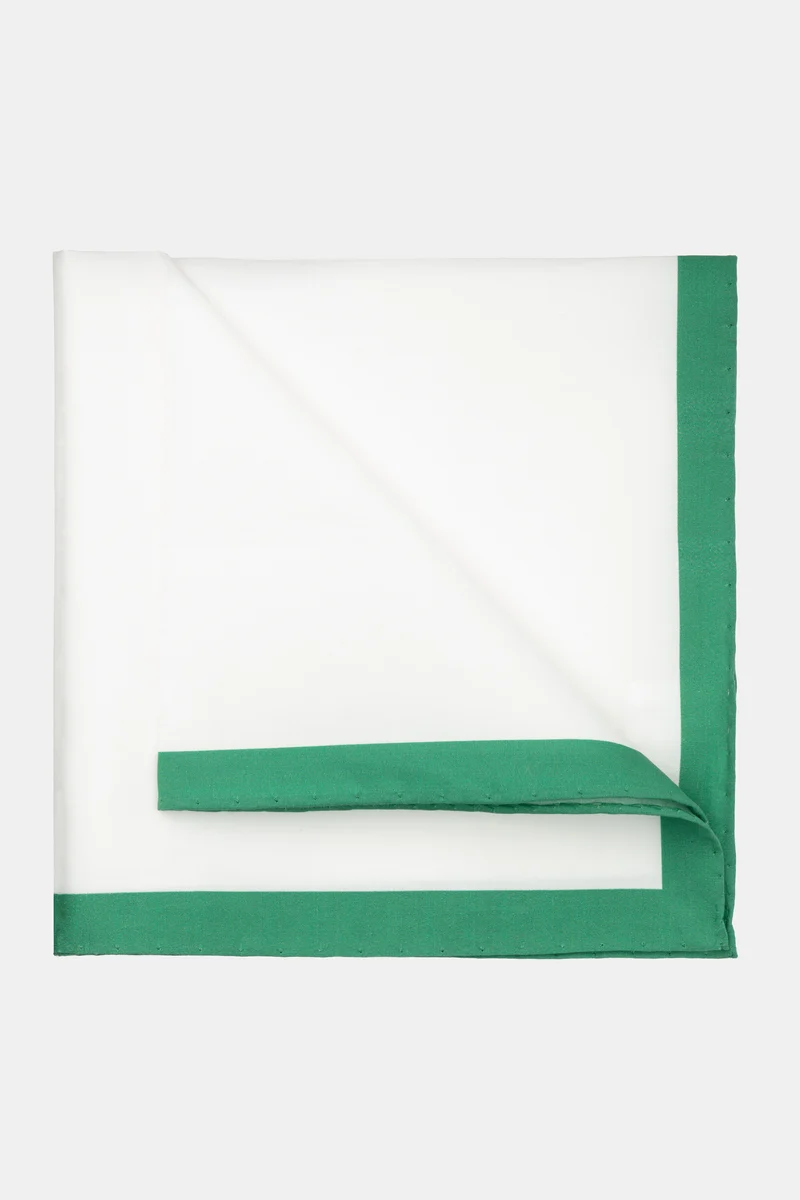 Pochette bordo colorato - BIANCO/VERDE