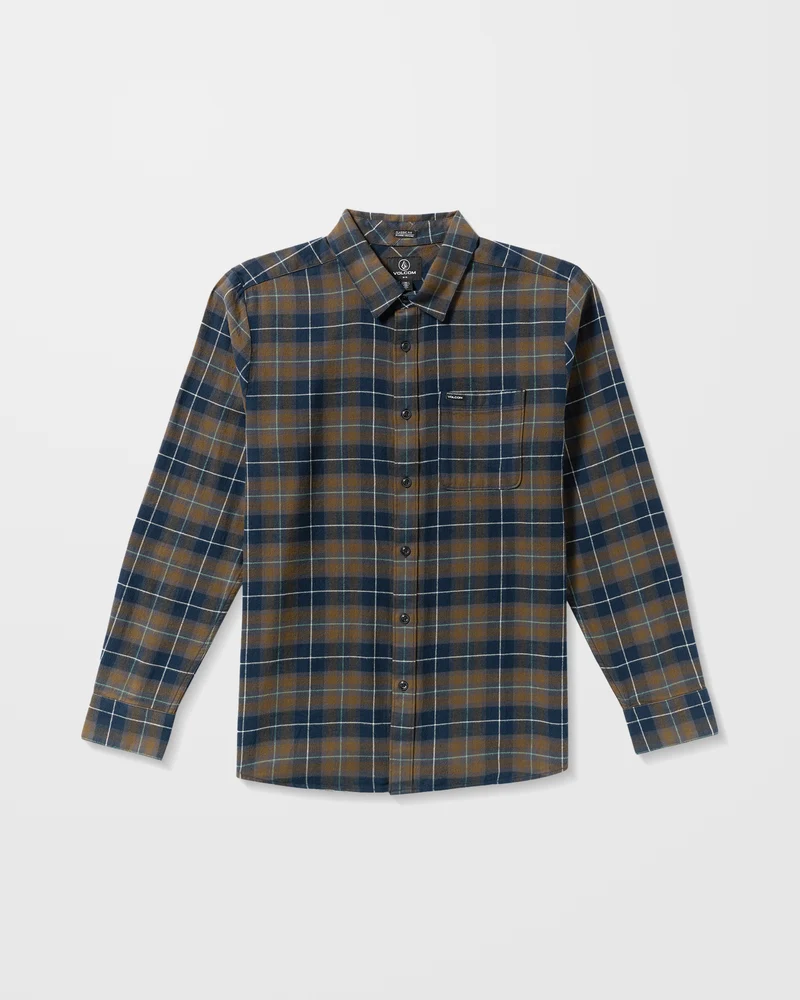 Caden Kariertes Hemd - Navy