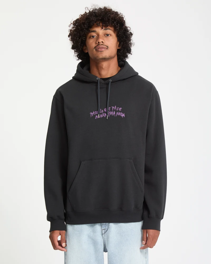 Nunca Passa Hoodie - Antique Black