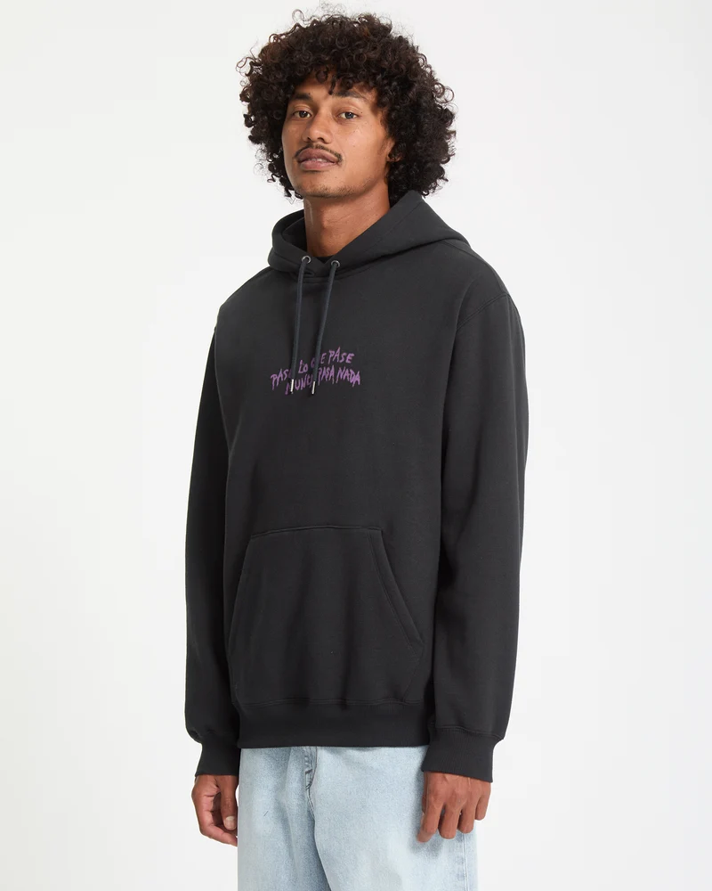 Nunca Passa Hoodie - Antique Black