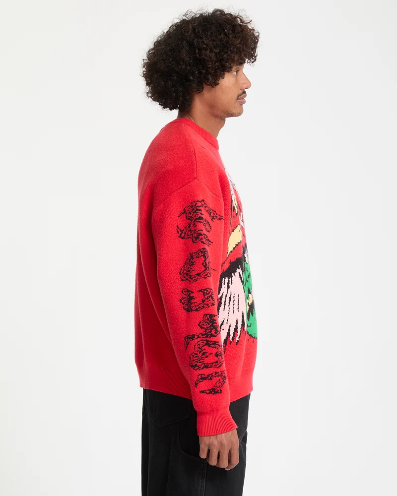 J.J. Villard Pullover - Lifeguard Red