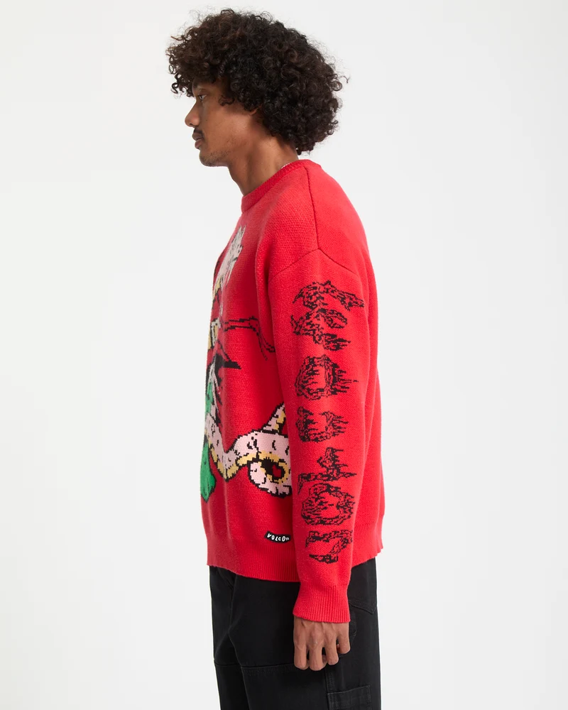 J.J. Villard Pullover - Lifeguard Red