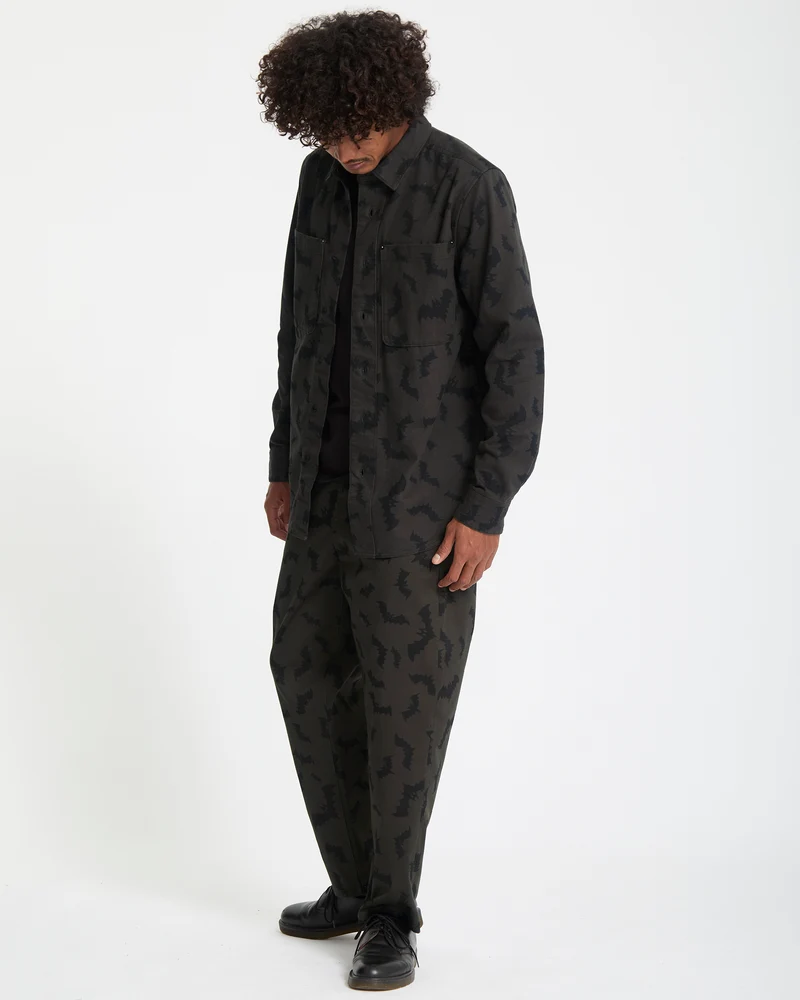 J.J. Villard Hemd - Rinsed Black