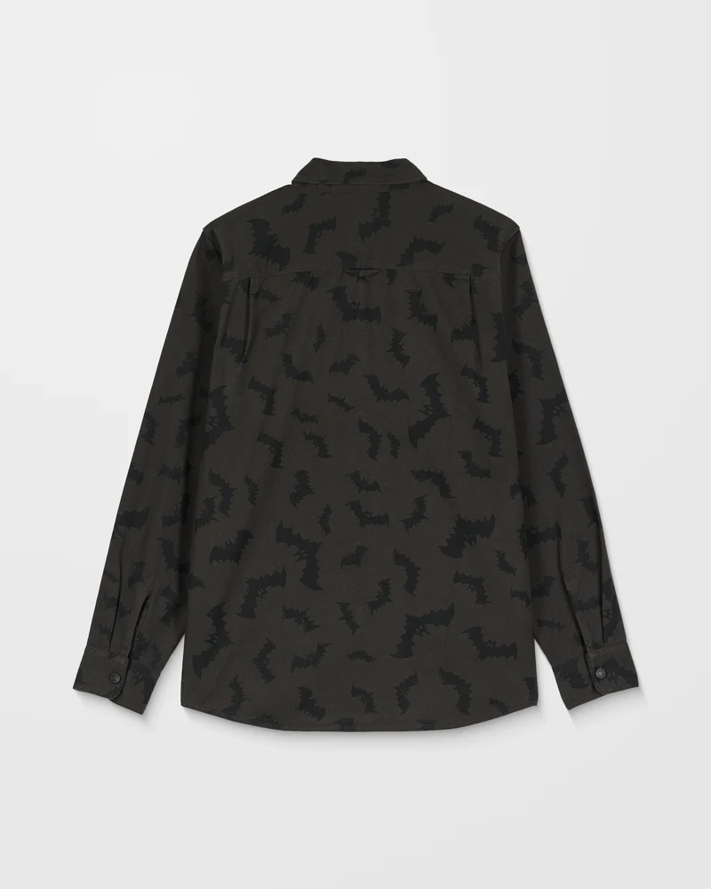 J.J. Villard Hemd - Rinsed Black