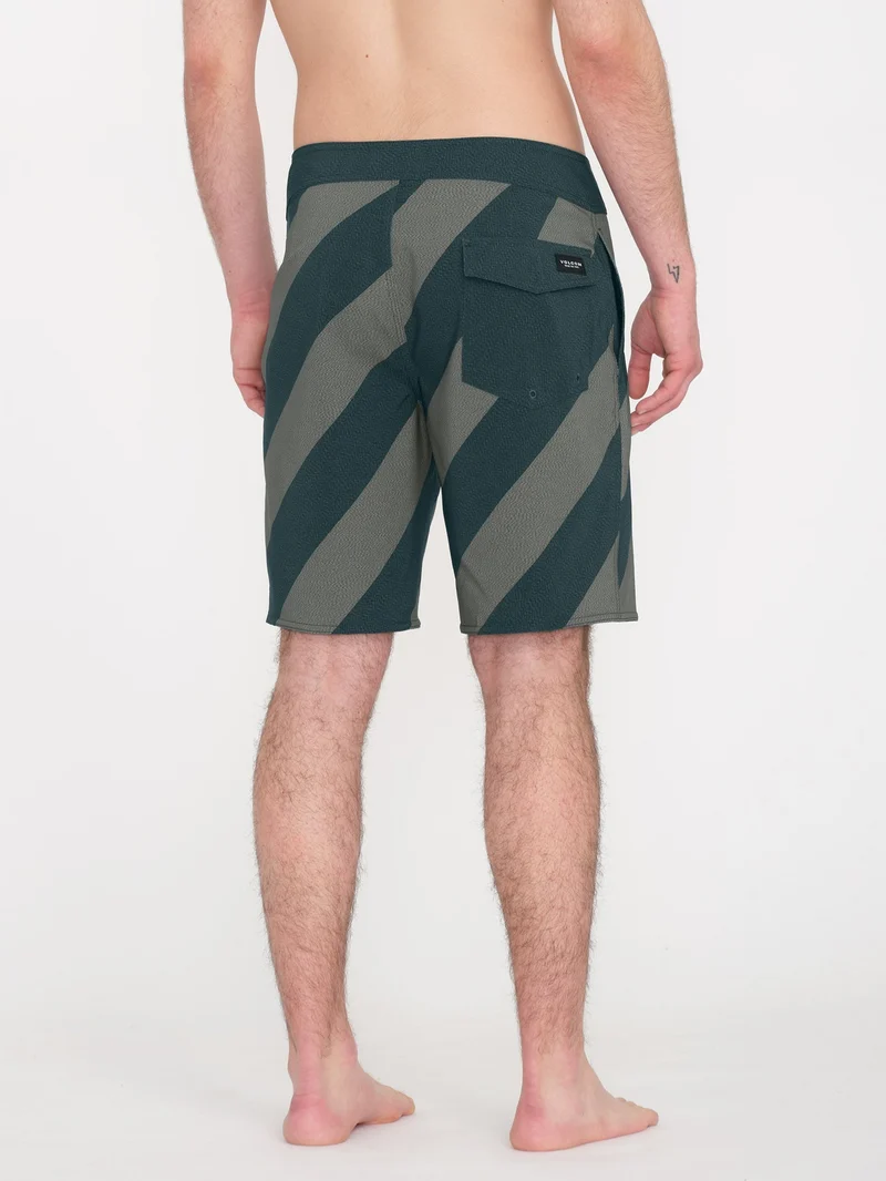 Quarta Static Mod 19" Boardshort - BLACK