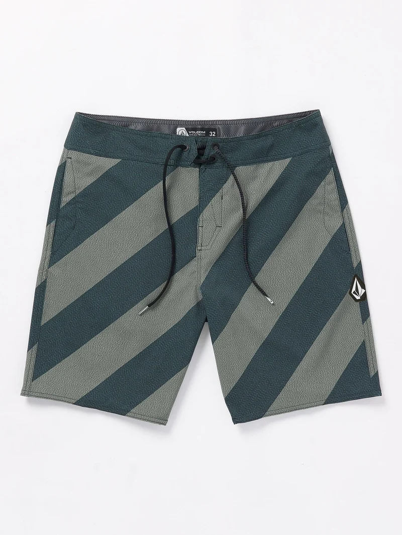 Quarta Static Mod 19" Boardshort - BLACK