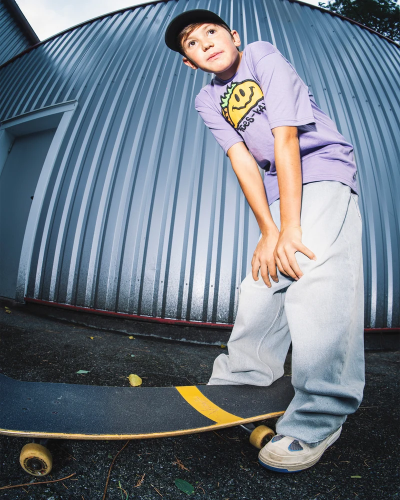 Voltaco T-Shirt - Purple Ash - (KINDER)