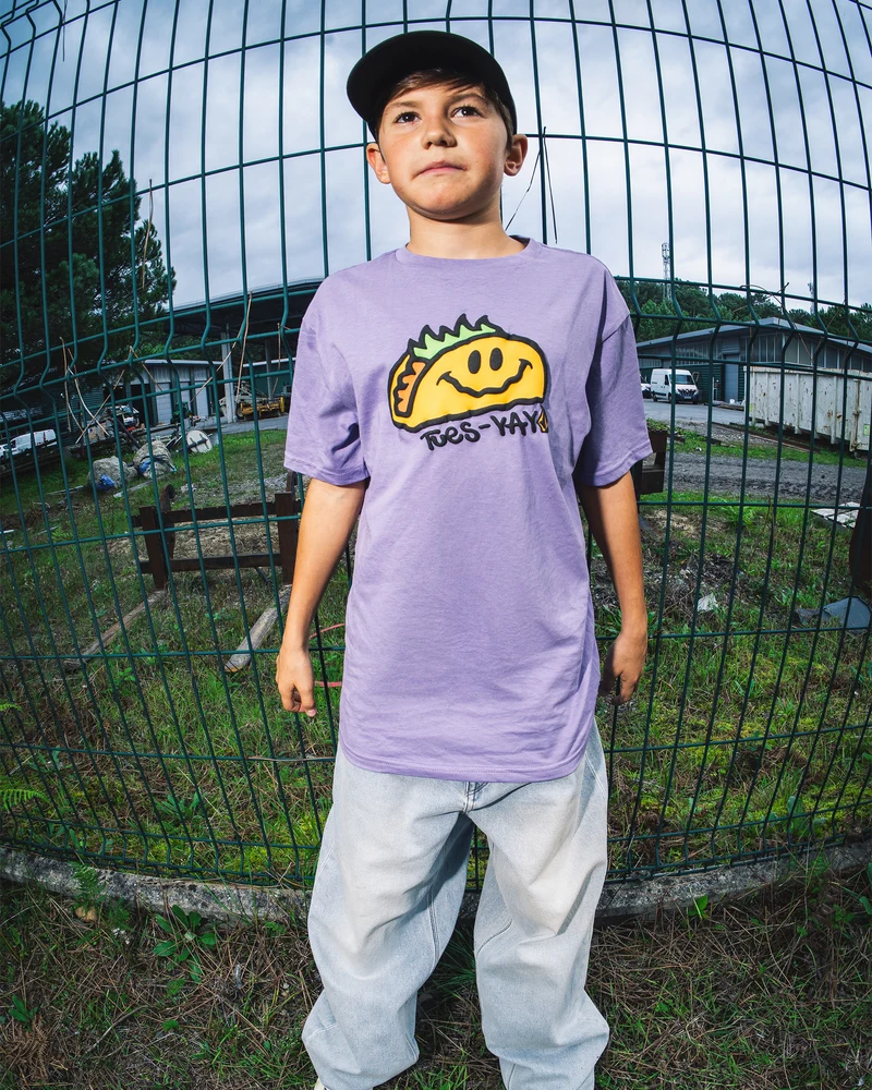 Voltaco T-Shirt - Purple Ash - (KINDER)