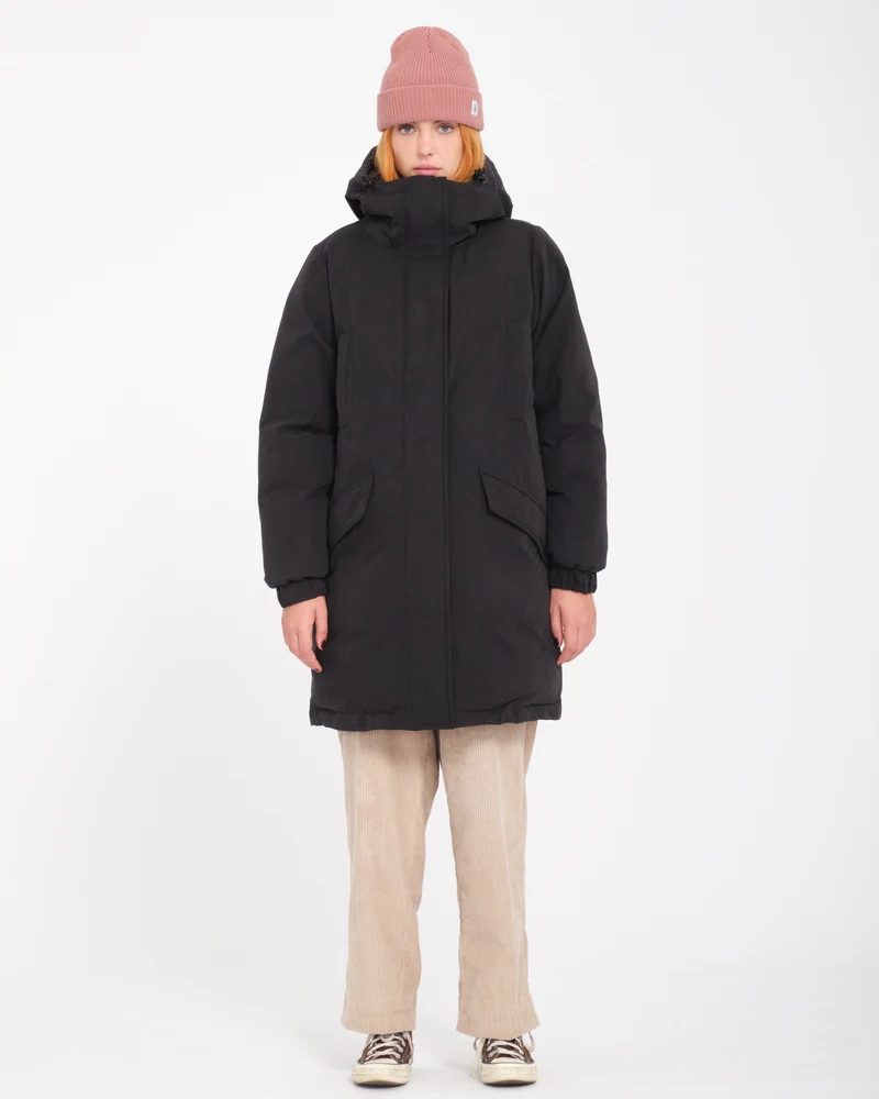 Sleepi Puff Up Parka - Black
