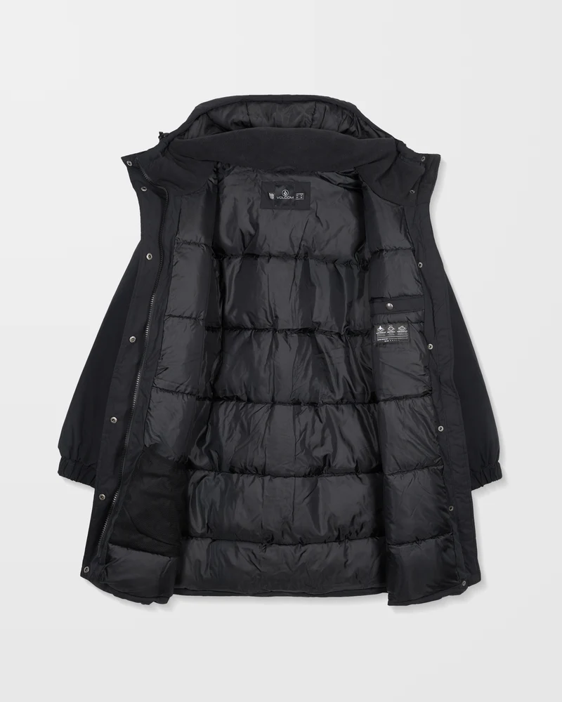 Sleepi Puff Up Parka - Black