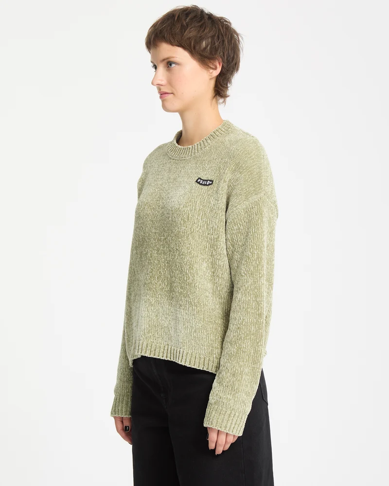 Bubble Tease Pullover - Green Tea