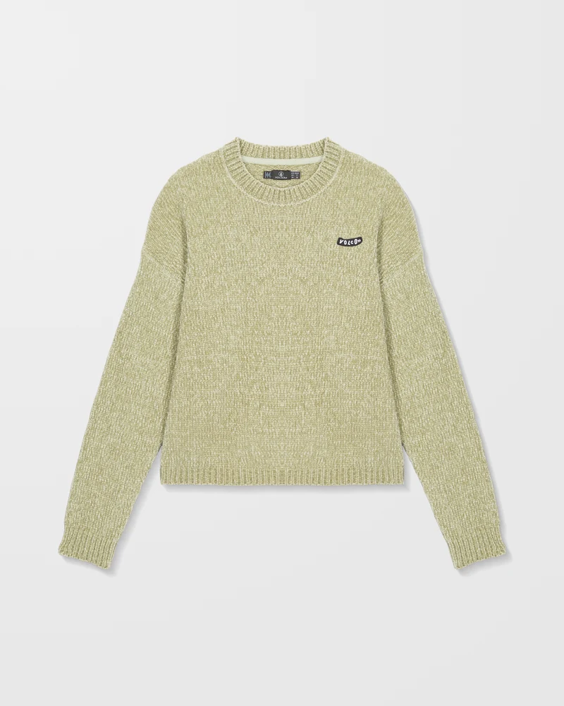 Bubble Tease Pullover - Green Tea