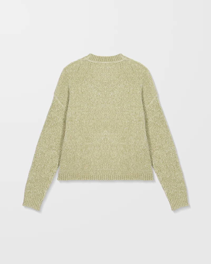 Bubble Tease Pullover - Green Tea