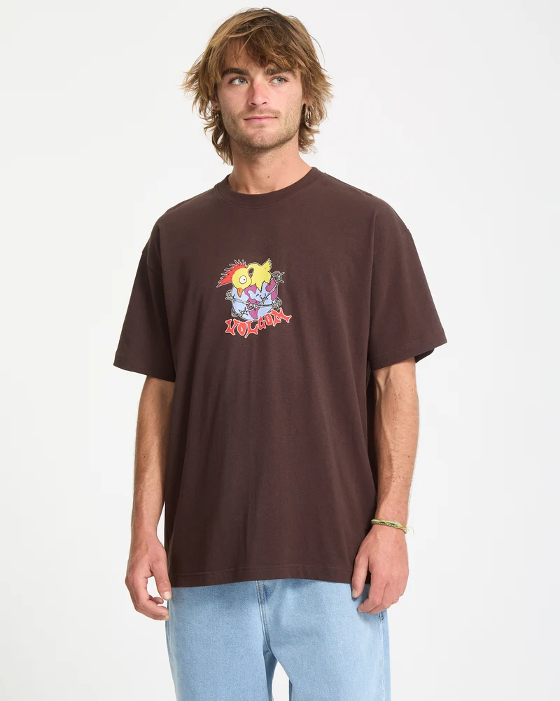 New Born T-Shirt - Cacao