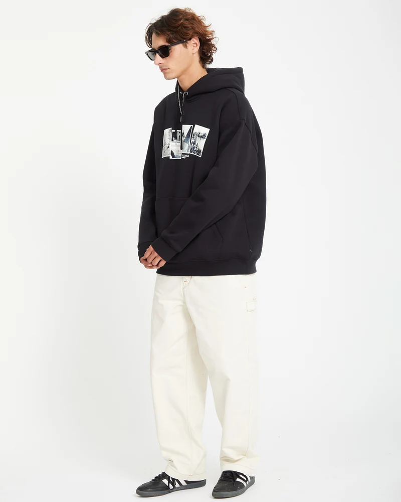 Pfanngles Kapuzenpullover - BLACK
