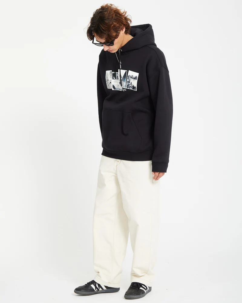 Pfanngles Kapuzenpullover - BLACK