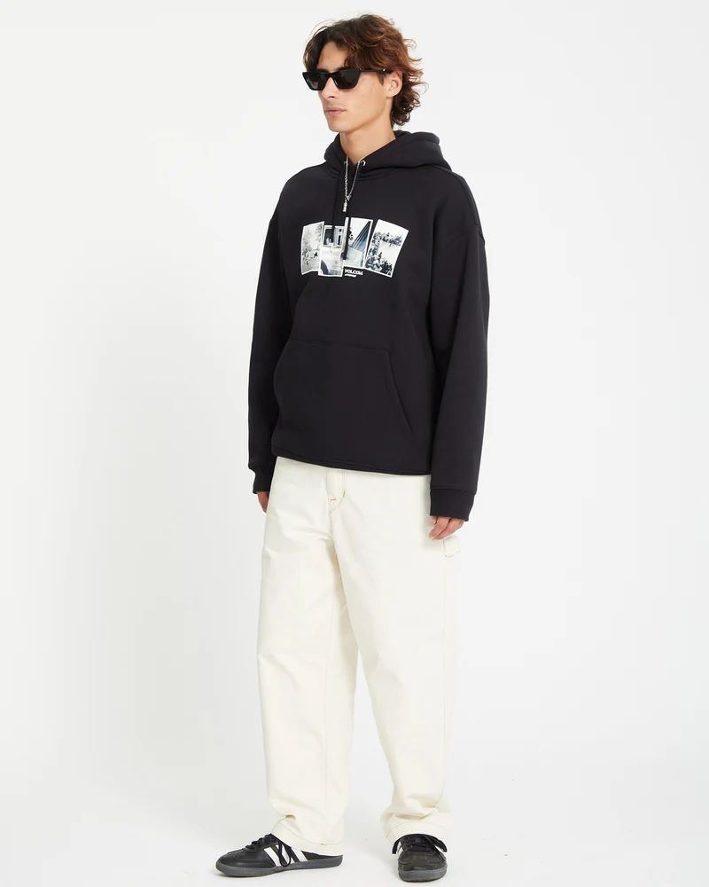 Pfanngles Kapuzenpullover - BLACK