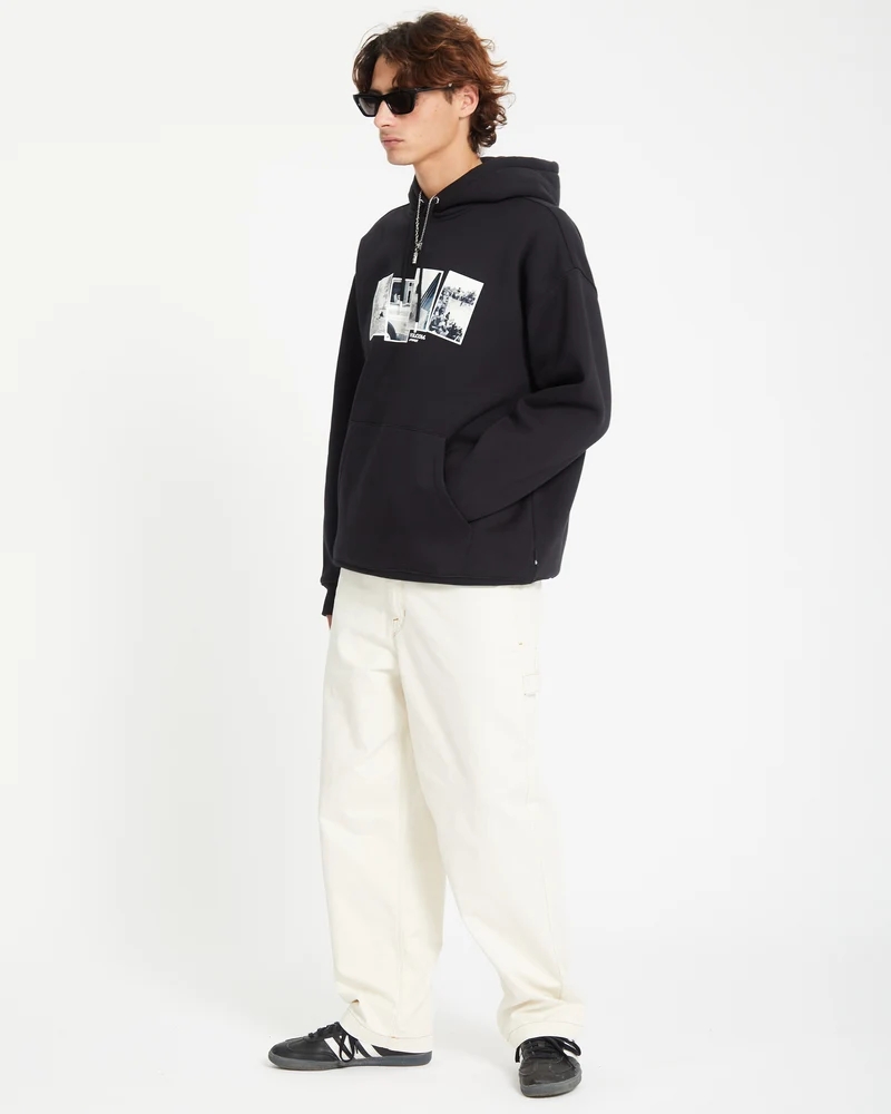 Pfanngles Kapuzenpullover - BLACK