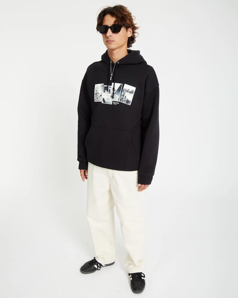 Pfanngles Kapuzenpullover - BLACK
