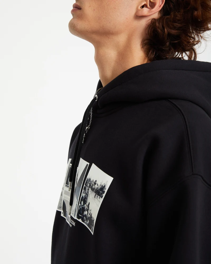 Pfanngles Kapuzenpullover - BLACK