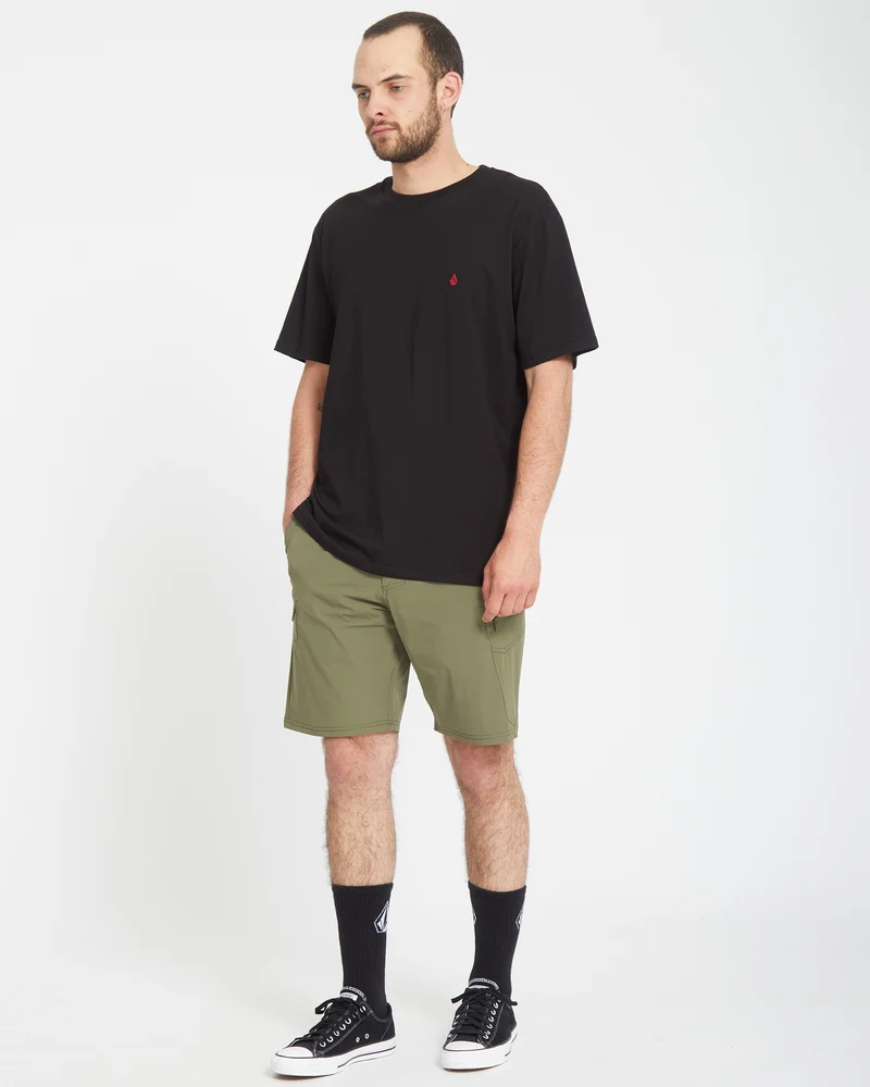 Cashed In Cargo 20" Hybrid Shorts - WINTERMOSS