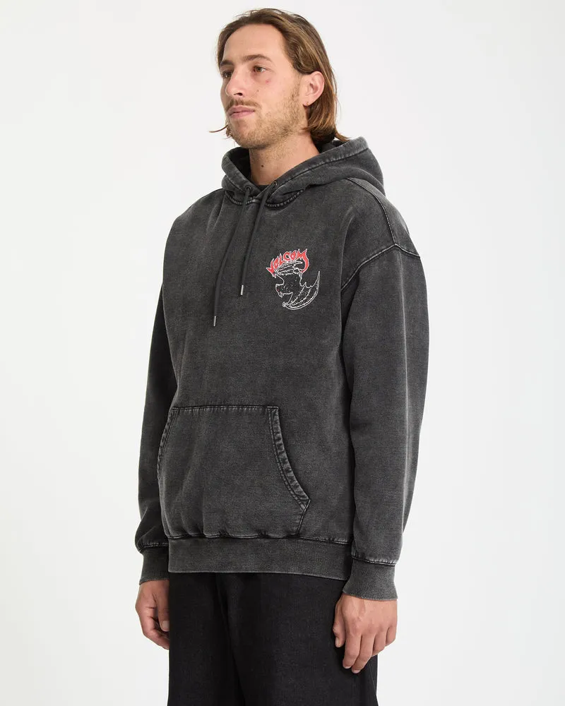 Nightwasher Hoodie - Light Acid Black