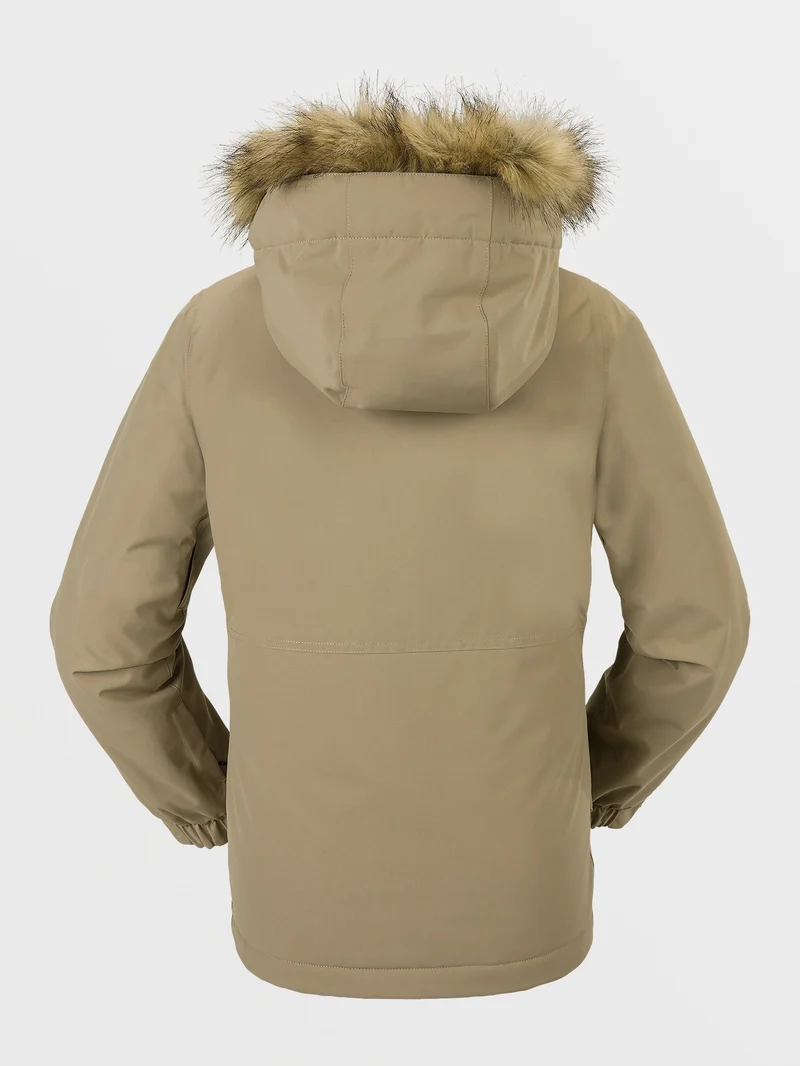 So Minty Insulated Jacke - DARK KHAKI - (KINDER)