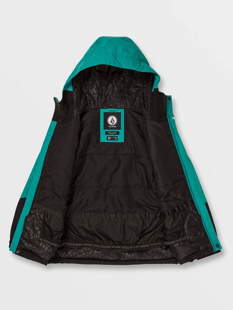 Sass'N'Fras Insulated Jacke - VIBRANT GREEN - (KINDER)