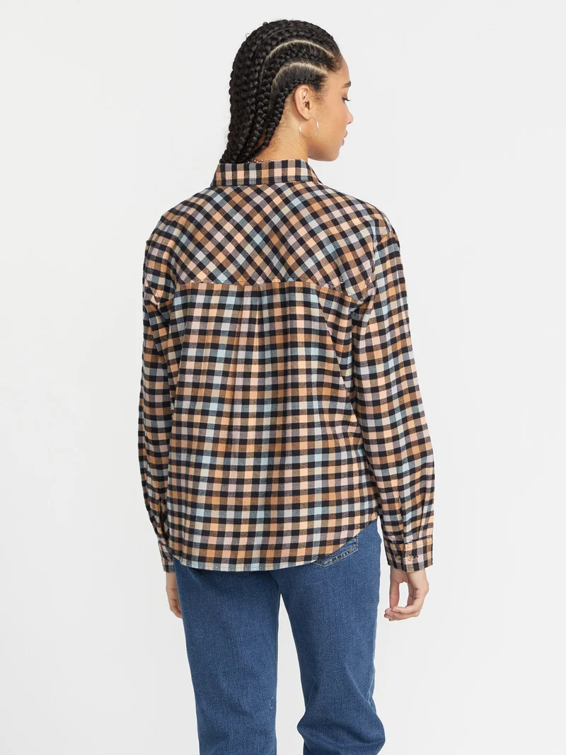 Plaid To Meet U Hemd - WINTER ORCHID