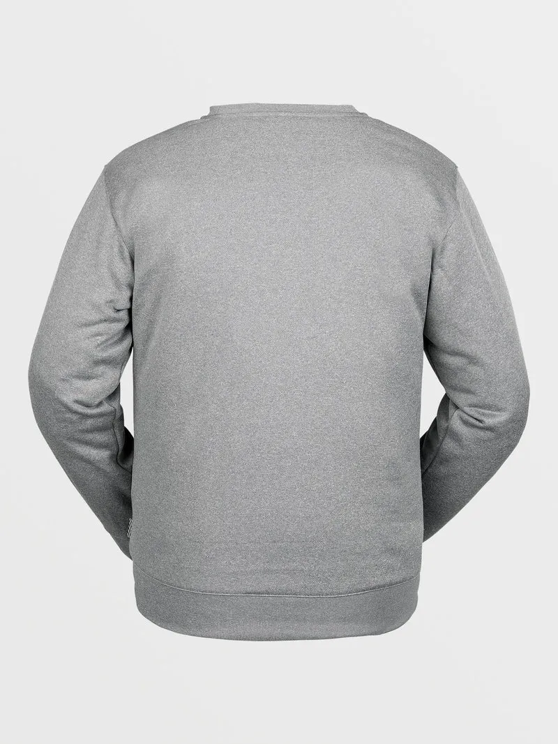 Core Hydro Crew Sweatshirt - HEATHER GREY