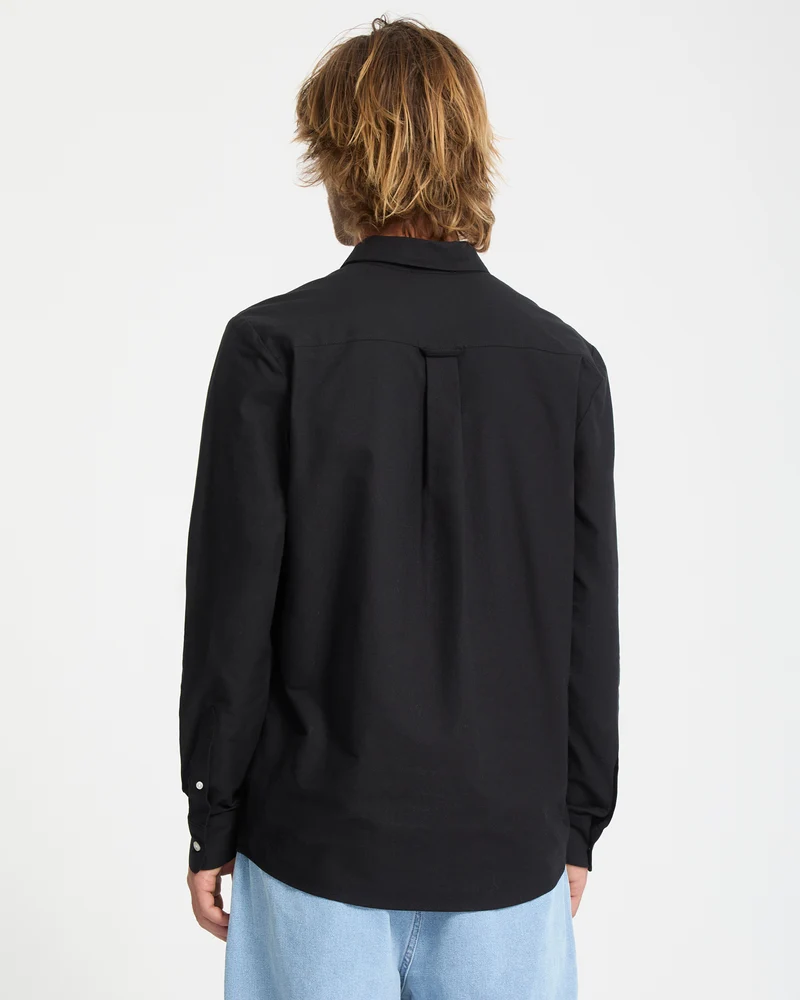 Veeco Oxford-Hemd - Black