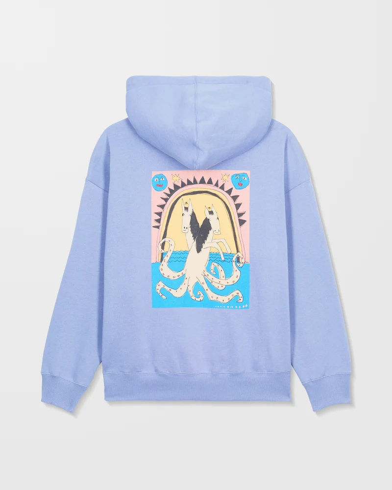 Moove On Hoodie - Carolina Blue