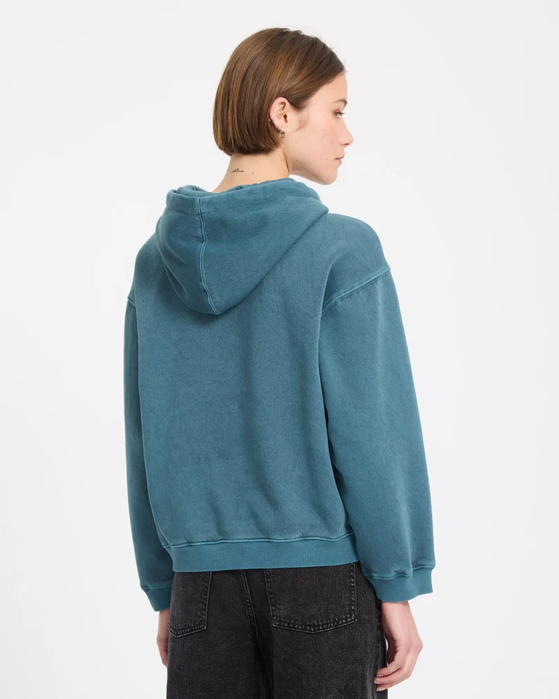 Stone Soft Hoodie - Emerald Green