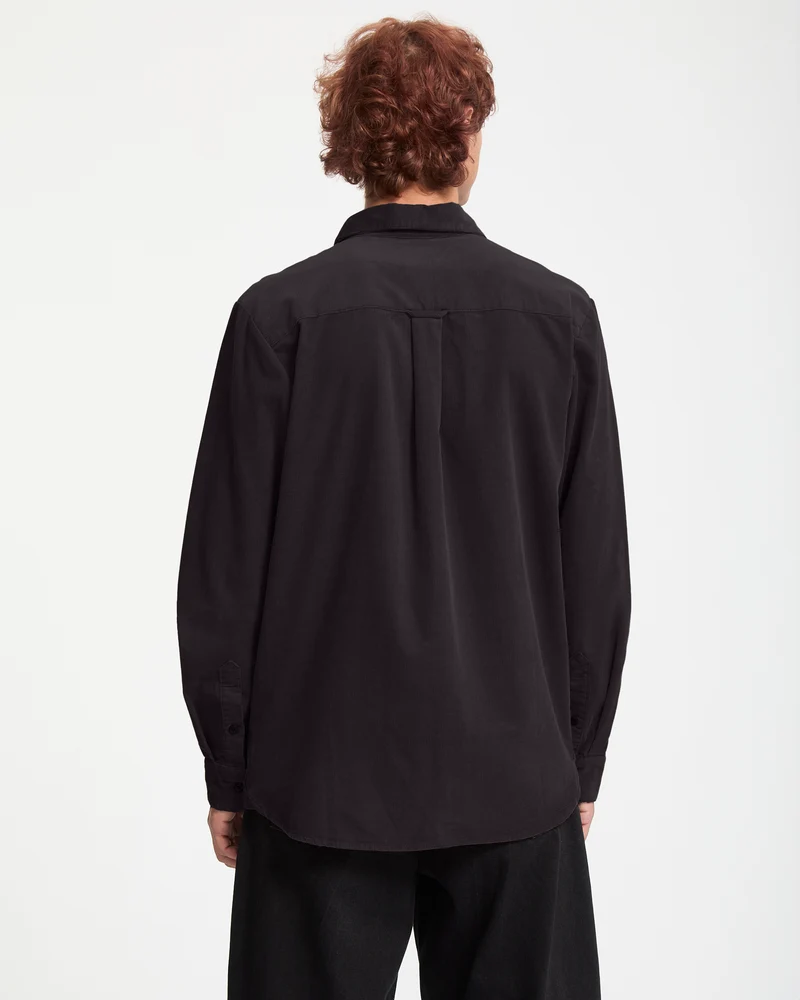 Zander Hemd - Asphalt Black