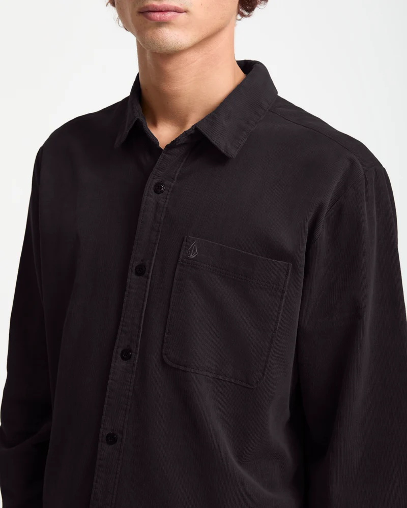 Zander Hemd - Asphalt Black