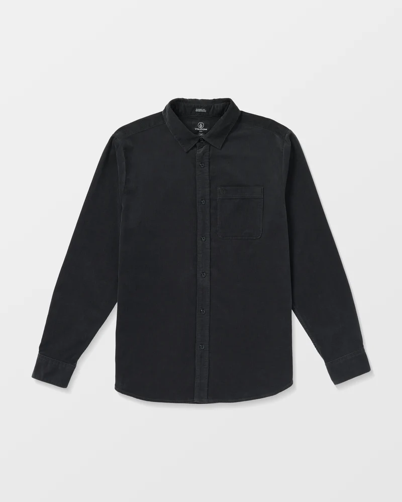 Zander Hemd - Asphalt Black