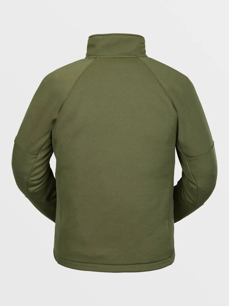 Tech Fleece Zip Sweatshirt - MILITARY