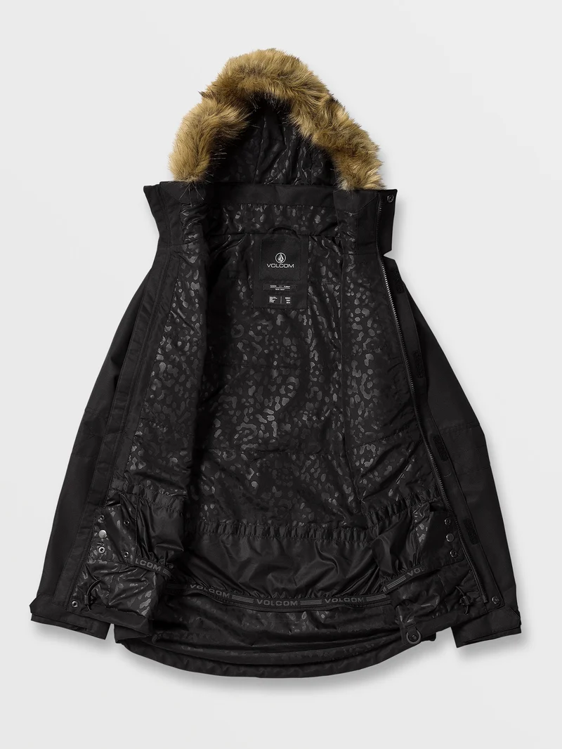 Fawn Insulated Jacke - BLACK