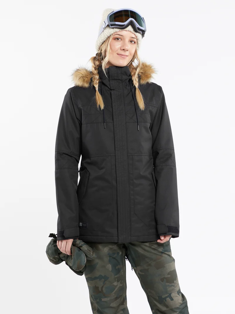 Fawn Insulated Jacke - BLACK