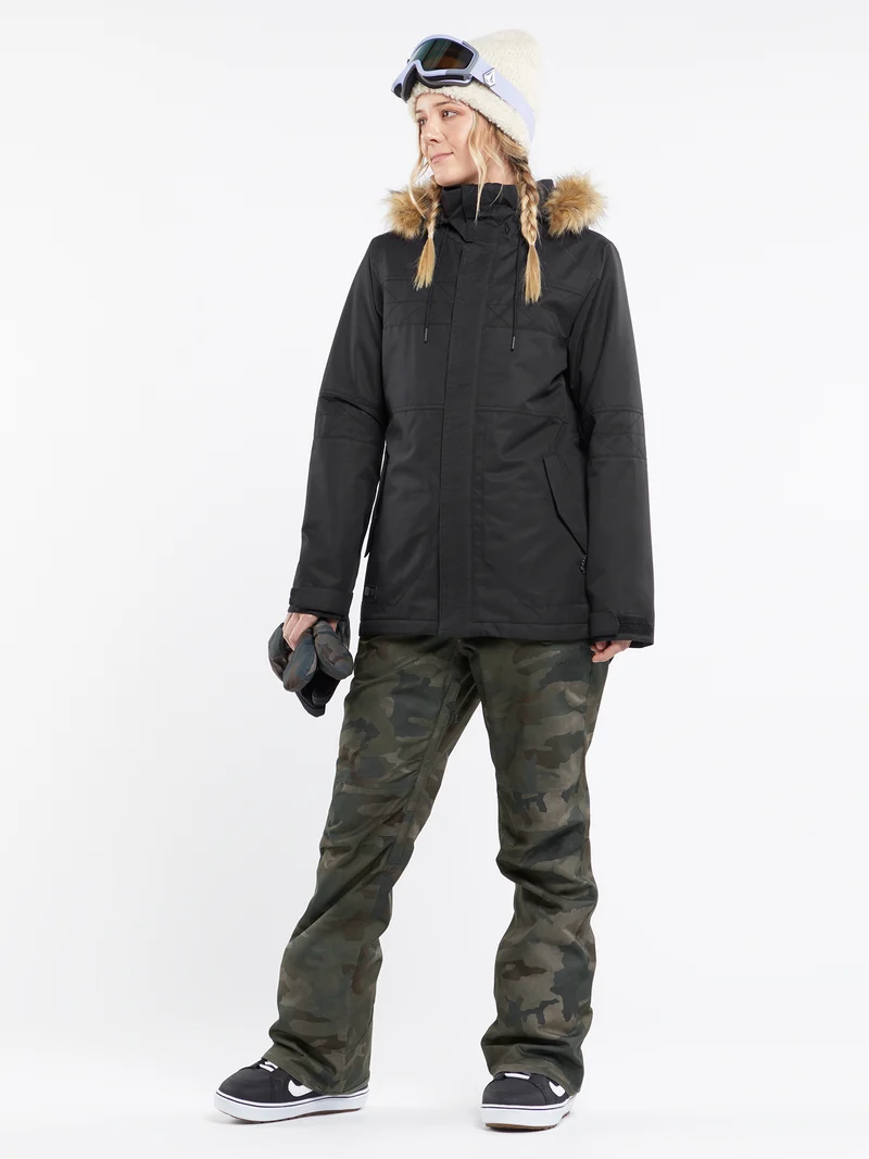 Fawn Insulated Jacke - BLACK