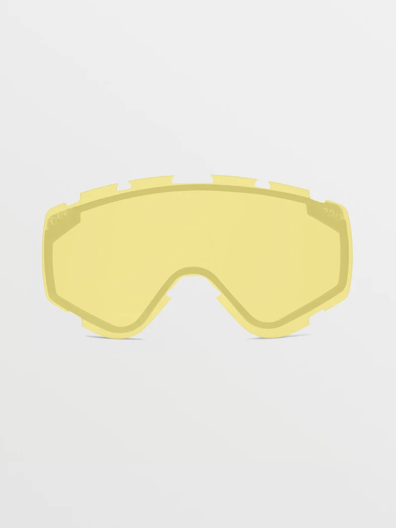 Attunga Youth Matte Black Stone Goggle (+ Bonus Lens - Yellow) - RED CHROME - (KINDER)
