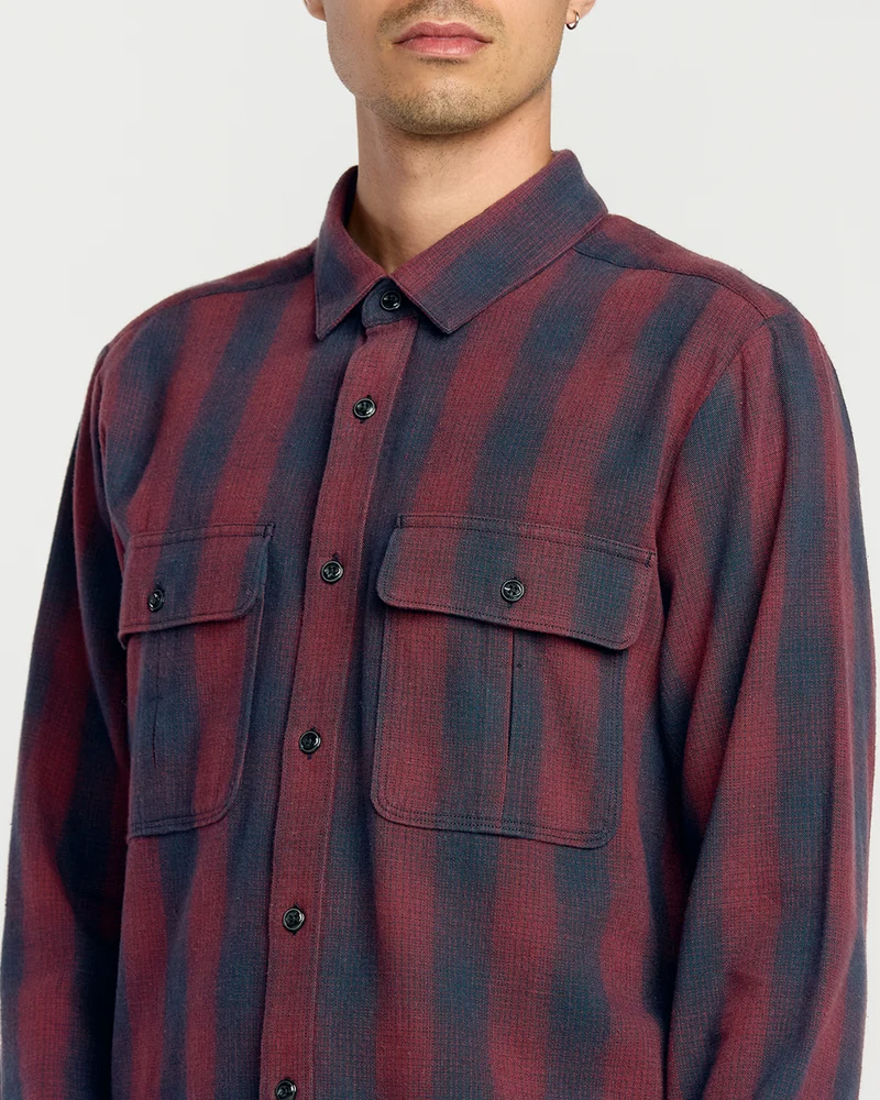 Shadowstone Flanellhemd - Navy