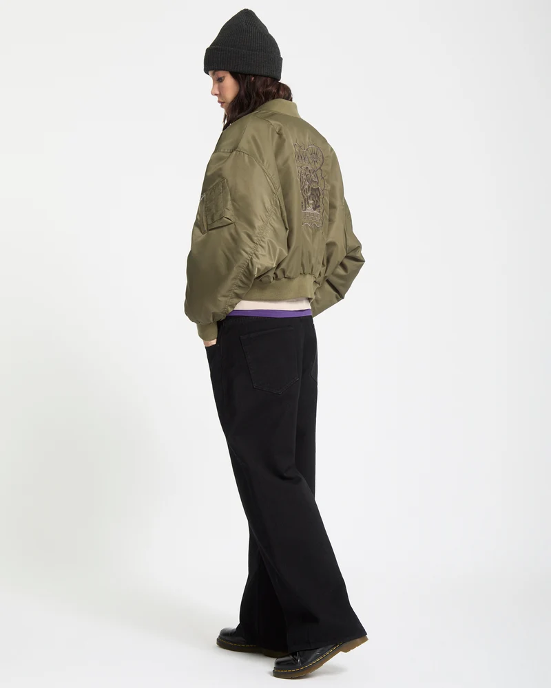 Vaderetro Bomberjacke - Wintermoss
