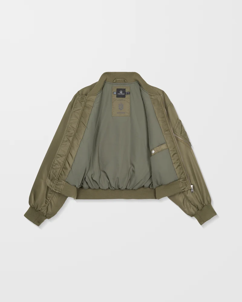 Vaderetro Bomberjacke - Wintermoss