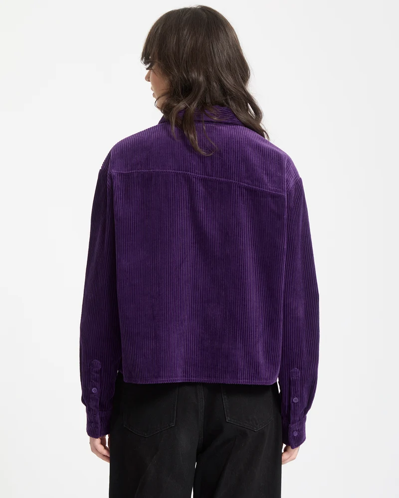 Weellow Cord-Hemd - Acai
