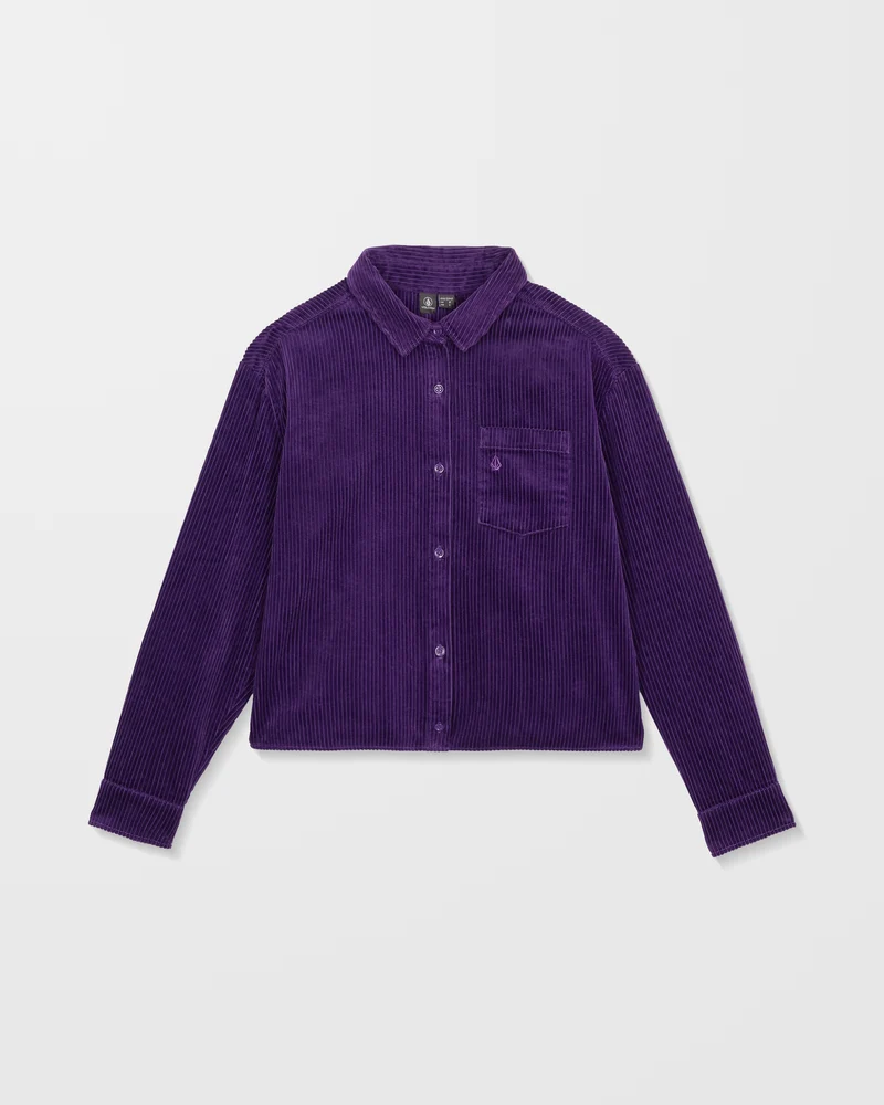 Weellow Cord-Hemd - Acai