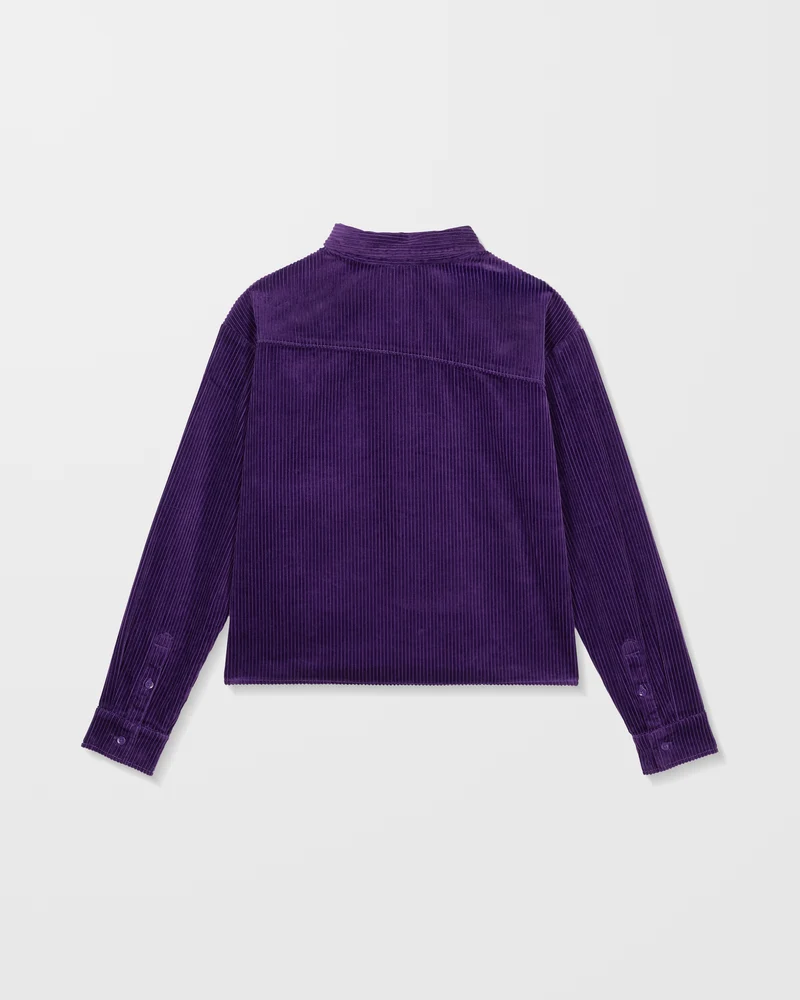 Weellow Cord-Hemd - Acai