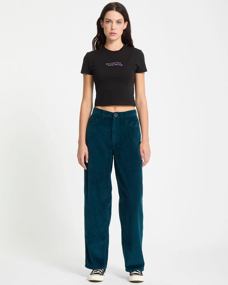 Weellow II Cordhose - Emerald Green